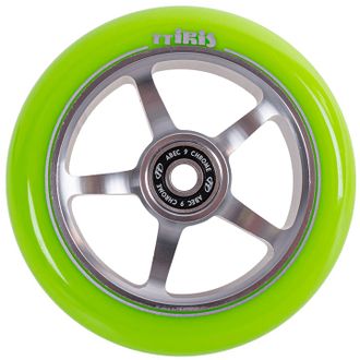Купить колесо Tech Team Iris (Green) 110 для трюковых самокатов в Иркутске