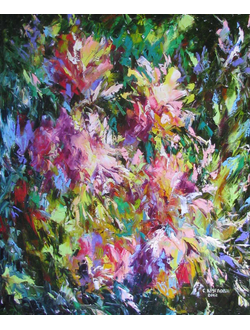 Круглова С. Н. "В бананово-лимонном Сингапуре",  холст / масло,  85 х 70 см.,  2012 г.