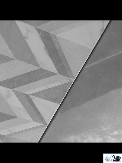 Плитка настенная Laparet Savoy серая 08-01-06-2460 20х40 см