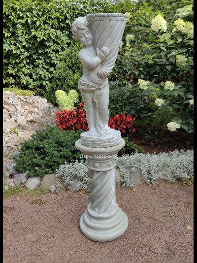 Колонна завитая 53,5*29см  4,8кг  полистоун Россия 4268/013096