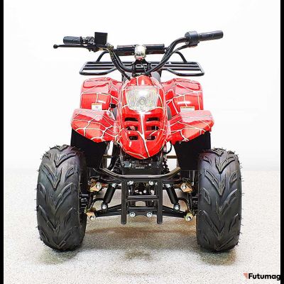 Квадроцикл GreenCamel Gobi K51 (30Ah 36V 800W R7 Цепь) быстросъем, ножной тормоз, красный паук