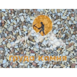 Каспийская морская галька, фракция 3-5 мм