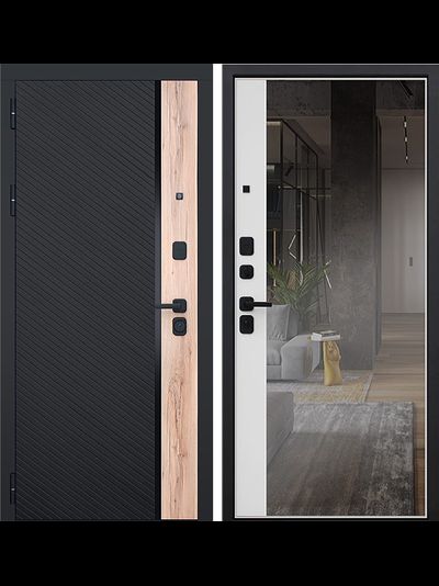 Входная дверь Фрегат с зеркалом