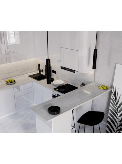 Эстетик Магнолия модульная кухня