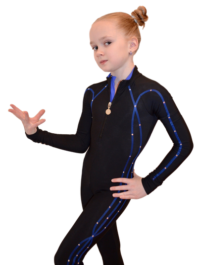 ТЕРМО-КОМБИНЕЗОН С РЕЛЬЕФНЫМ ЛАМПАСОИ И SWAROVSKI   (арт 508)