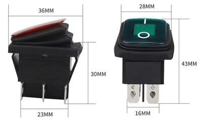 Выключатель (тумблер) влагозащищённый два положения