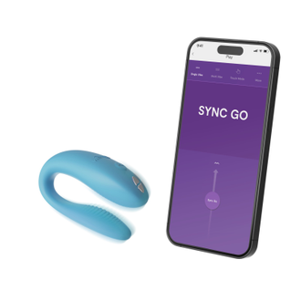 SNSY5SG8 Вибратор для пар We-Vibe Sync Go бирюзовый