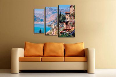 Модульная картина "Горный народ"