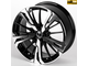 Комплект дисков R18 8,0J ET+38 5*114,3 Modellista 5572X-SV281 Черный с полированными лучами (81516)