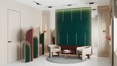 Гипсовая панель PARALINE + LED артикул M-0030