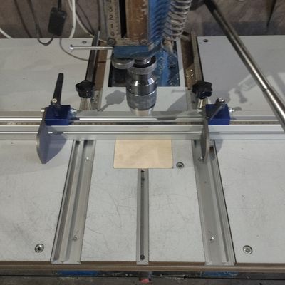 Упор для сверлильного станка с ограничителями 1200 мм.