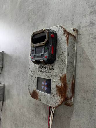 Code panel with decoder