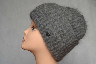 фирменная вязаная шапка премиум класса Vizio Италия фото