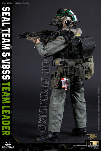 коллекционная фигурка 1/6 SEAL TEAM 5 VBSS TEAM LEADER 78045 - DAMTOYS