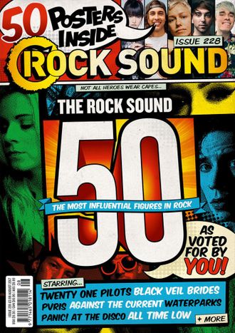 Rock Sound Magazine August 2017 Posters Special Twenty One Pilots, Иностранные журналы, Intpressshop