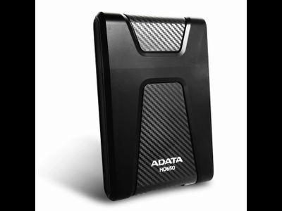 Внешний HDD Adata 1Tb HD650 чёрный AHD650-1TU31-CBK (2.5" USB3.1 DashDrive Durable)