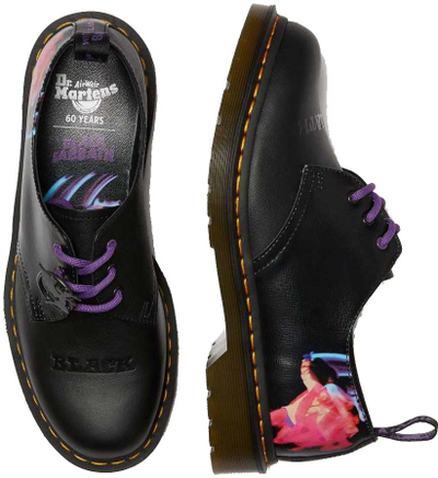 DR.MARTENS 1461 BLACK SABBATH BACKHAND MULTI BLACK