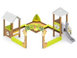 1221 Песочный дворик «Джунгли»