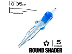 5 RSLT / 0,35mm - Round Shader Long Taper "EMALLA ELIOT"