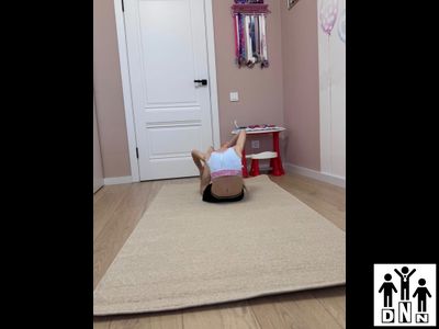 Ковёр для художественной гимнастики тренировочный 1*2м для дома DNN