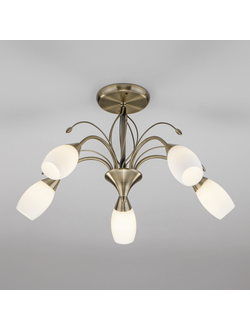 30280/5 АНТИЧНАЯ БРОНЗА Люстра потолочная Ginevra античная бронза