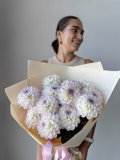 Букет цветов моно № 553