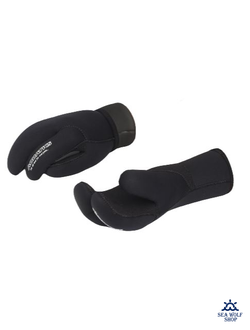 Рукавицы неопреновые 7мм Aquatics 3х-палые AQ212-09 ОП р.L