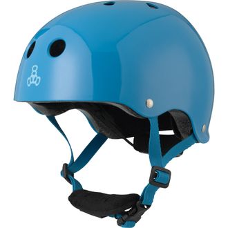 Купить защитный шлем Triple Eight LIL 8 KIDS (Blue Glossy) в Иркутске