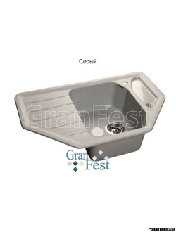 Керамическая мойка GRANFEST GF-C800E