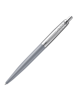 Ручка шариковая PARKER "Jotter XL", утолщенный корпус, серый матовый лак, синяя, 2068360