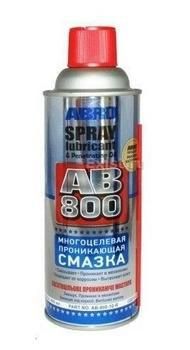 ABRO Смазка-спрей универсальная проникающая 400мл АВ-800