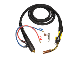 Горелка сварочная с жидкостным охлаждением HUGONG MIG/MAG HG50-500А-3м. / MIG Torch HG50 water cooled-3m, 032188