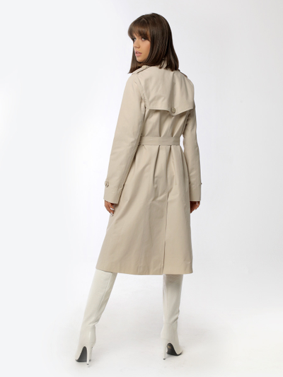 Плащ Арт 22122 - бежевый