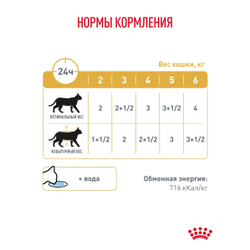 Royal Canin (Роял Канин) Urinary S/O Moderate Calorie Влажный корм (пауч) для кошек склонных к набору веса при мочекаменной болезни, в соусе 85 г