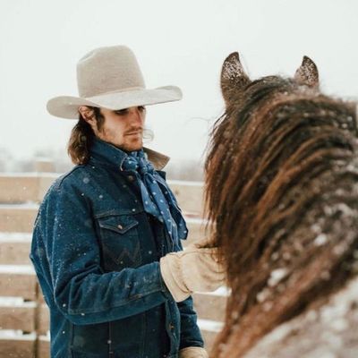 Куртка Wrangler® Cowboy Cut® Blanket Lined Denim Jacket