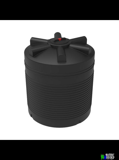 Емкость Экопром ЭВЛ 2000 л черная