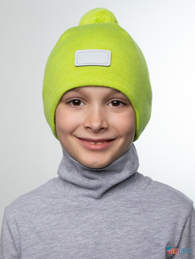 Шапка 24201-02 х/б подклад, салатовый 54-56