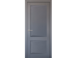 Межкомнатная дверь "Перфекто 102" barhat grey (глухая)