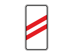 Знак дорожный 1.4.2 Приближение к железнодорожному переезду