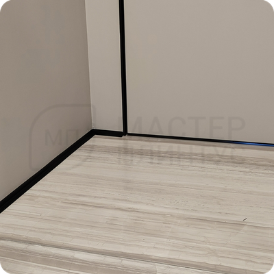 Плинтус эластичный Dollken WLK20 Черный