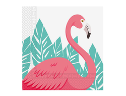Салфетка Фламинго 33 см 20шт