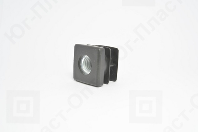 Купить заглушку 25х25 мм с гайкой М10
