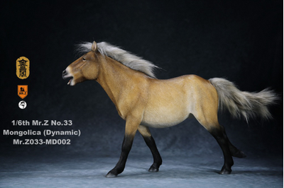 Монгольский конь (Лошадь) в динамичной позе - Коллекционная