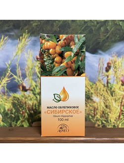 Масло облепиховое Сибирское 100 мл