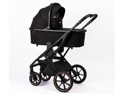 Коляска 2в1 Peppy Tecla 2024 Rose Black, Черный