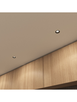 Точечный встраиваемый светильник Denkirs DK3055-BK