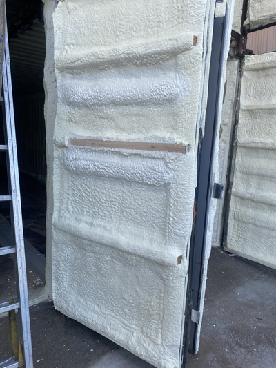 Утепление морского контейнера пенополиуретаном