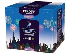 Батарея салютов МЕТЕЛИЦА БСП0904912 PIROFF | Neva-Salut.com