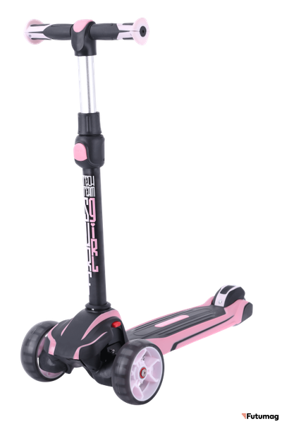 Детский самокат TechTeam Surf Girl 2021 розовый