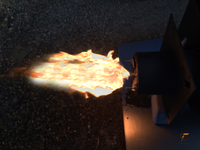 Горелка на отработанном масле Пламя